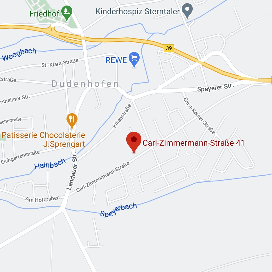 Friseur Glückssträhne Dudenhofen-Anfahrt